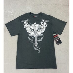 NWT VTG South Pole T Shirt Mens XL Short Sleeve  Affliction Style Y2K